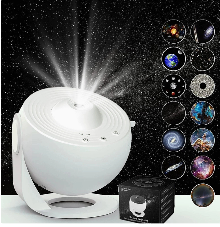 Proyector de Galaxias 360° Relajante