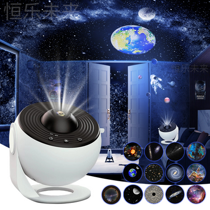 Proyector de Galaxias 360° Relajante